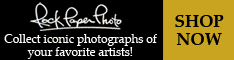 RockPaperPhoto.com offers a definitive collection of pop culture fine art photography. Our extensive online gallery features rarely-seen prints of your favorite artists, hand-signed by the photographers.