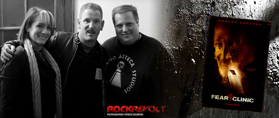 INTERVIEW: COREY TAYLOR ON THE SET OF FEAR CLINIC INTERVIEW: COREY TAYLOR ON THE SET OF FEAR CLINIC