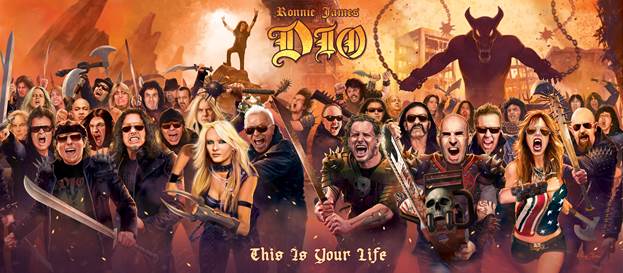 MEGA MUSICIANS PLAY ON NEW RONNIE JAMES DIO TRIBUTE ALBUM