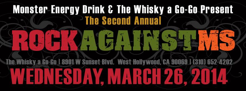 PAY IT FORWARD FRIDAY: ROCK AGAINST MS 2nd ANNUAL BENEFIT SHOW SET FOR MARCH 26 IN LA!