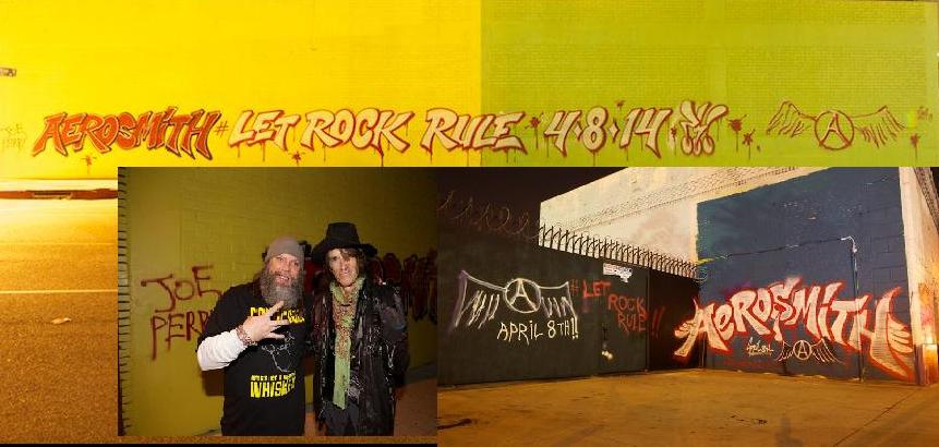 JOE PERRY’S GRAFFITI ADVENTURE FOR AEROSMITH TOUR