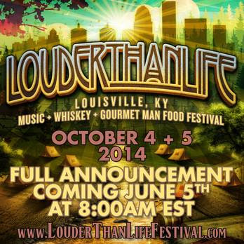 FIRST LOUDER THAN LIFE FESTIVAL!