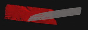 tape divider red