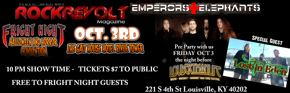 LOUDER THAN FRIGHT: PARTY WITH ROCKREVOLT AND FRIGHTNIGHT