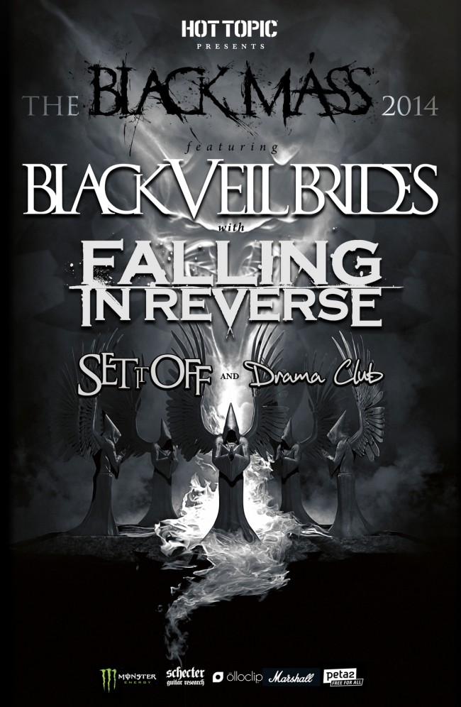 NEWS: Drama Club Releases “Halloween365 (Never Coming Down)” Music Video And Announces U.S. Tour Dates With Black Veil Brides